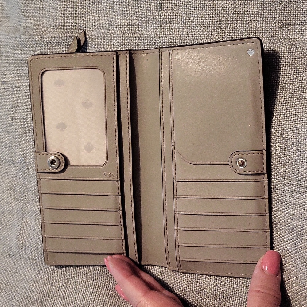 Kate Spade long wallet, beige - Picture 4 of 4